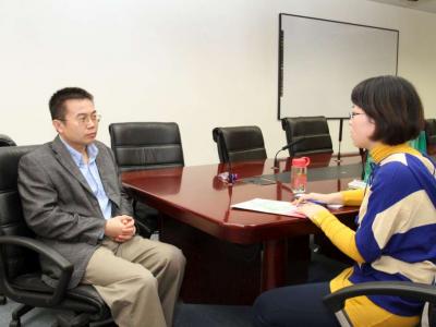 中國日報（英文日報）採訪王長斌主任